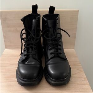 Doc Martins Classic Black Leather Boots